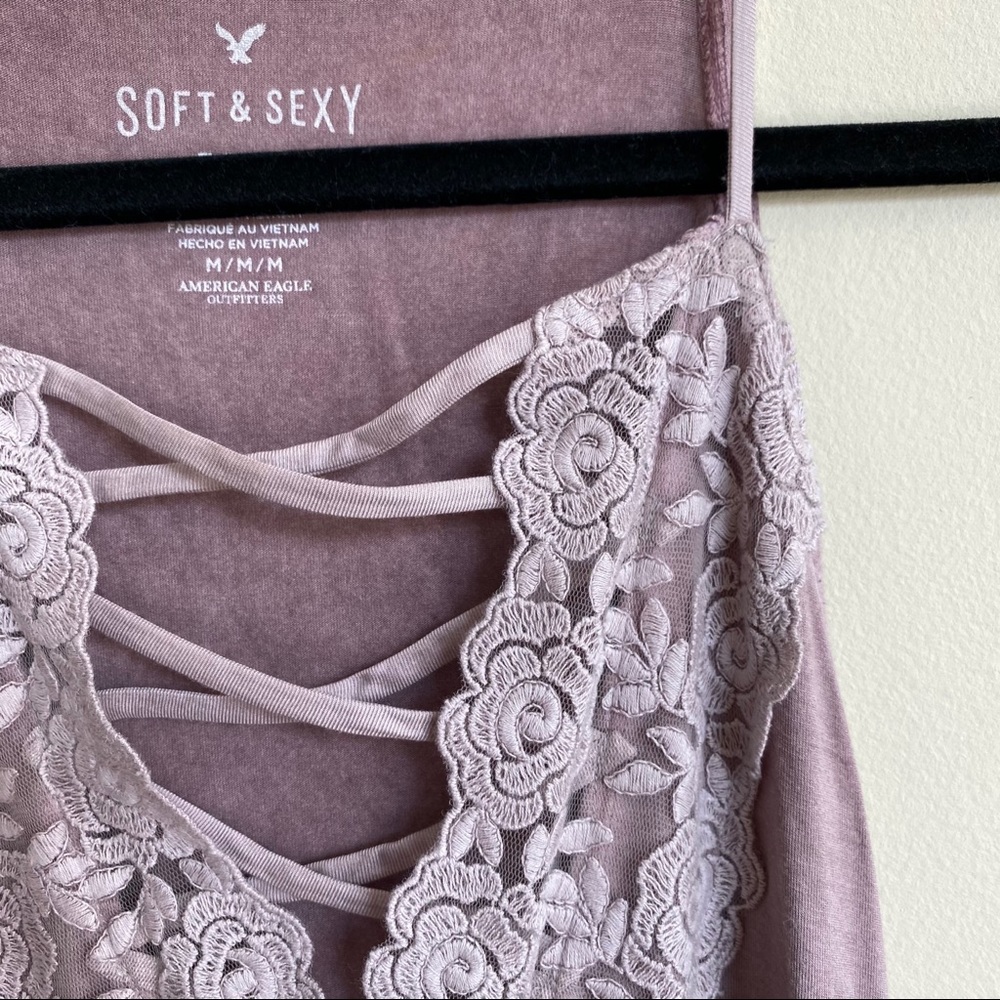 American Eagle soft and sexy lace top